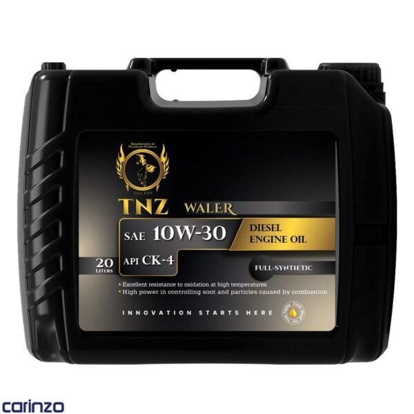 روغن موتور دیزلی tnz مدل ck-4 بیست لیتری فروشگاه اینترنتی روغن موتور کارینزو