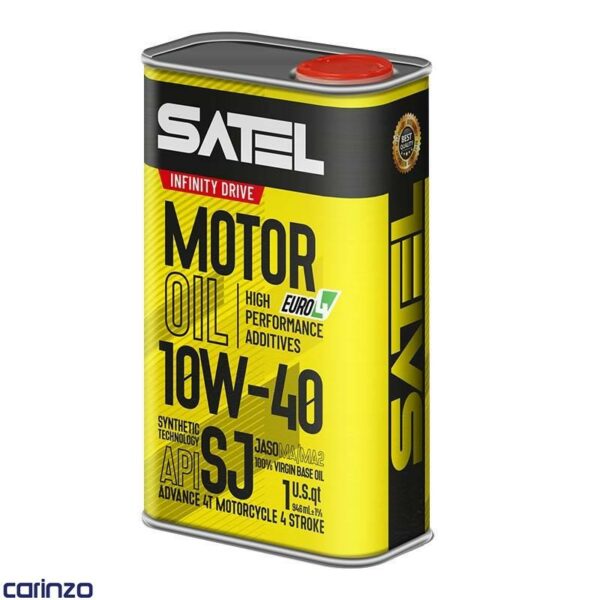 Satel engine oil model 10W-40 SJ volume 1 liter