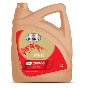 روغن موتور آتا اویل مدل 20W-50 SE حجم 4 لیتر